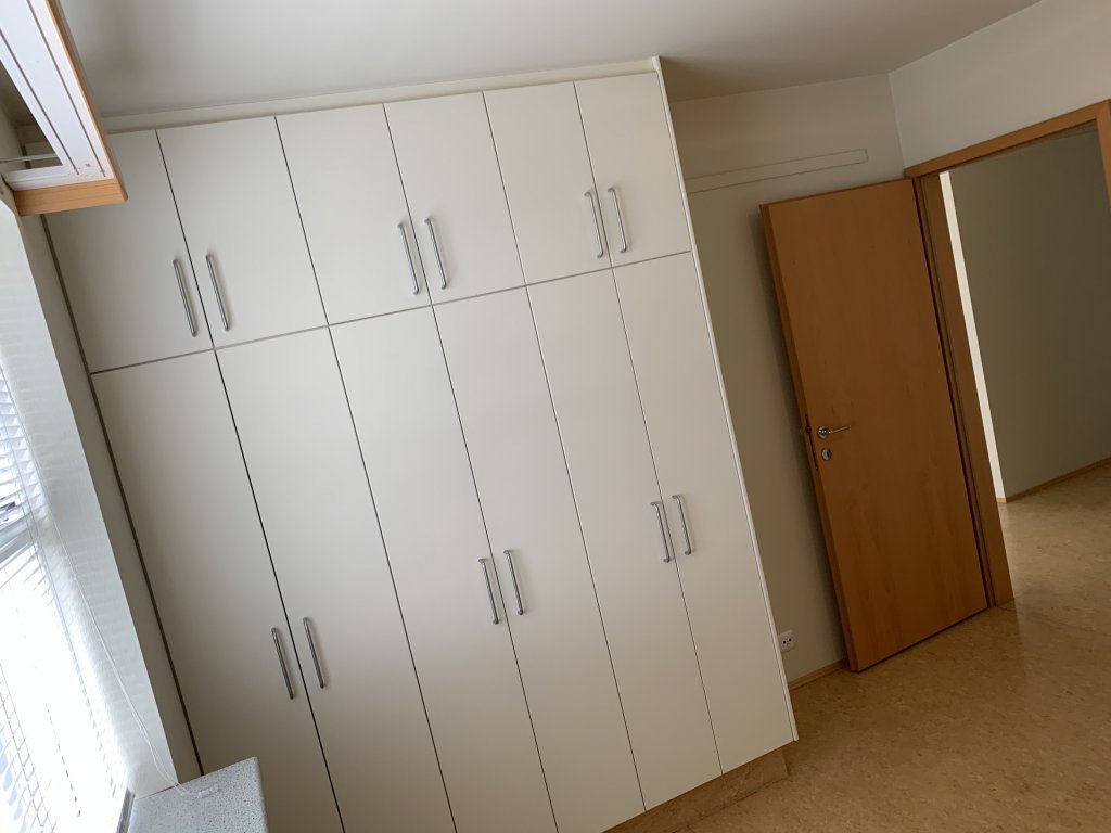 Wardrobe in a one-bedroom apartment