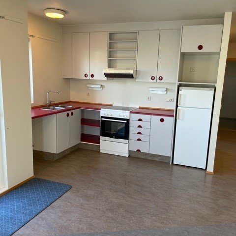 Kitchen, seen from living room