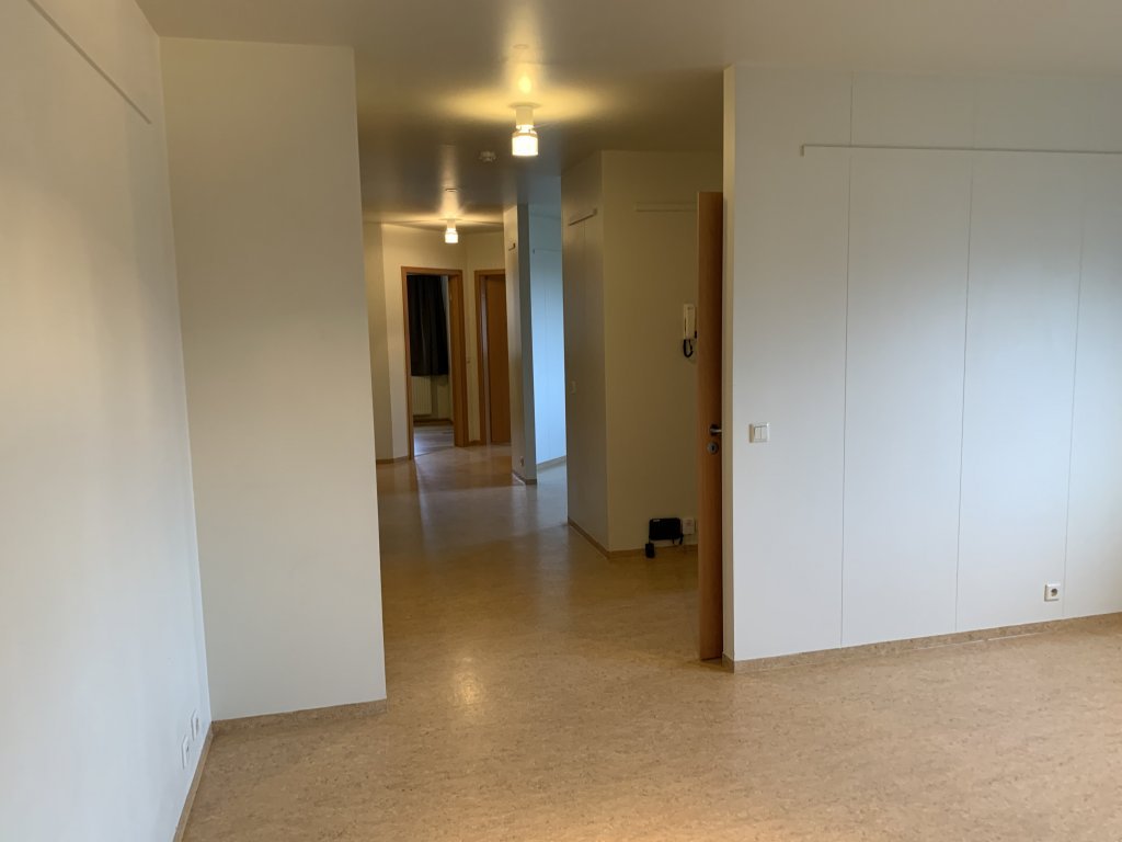 Hallway in a two-bedroom apartment
