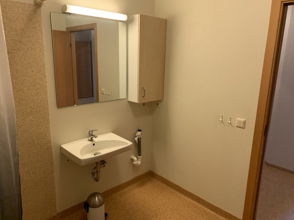 Bathroom in a two-bedroom apartment