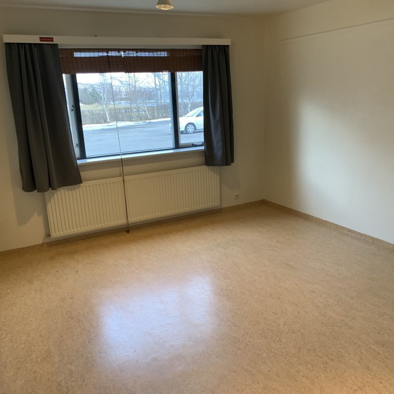 Bedroom in a two-bedroom apartment