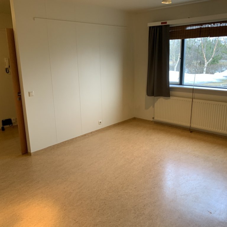 Bedroom in a two-bedroom apartment