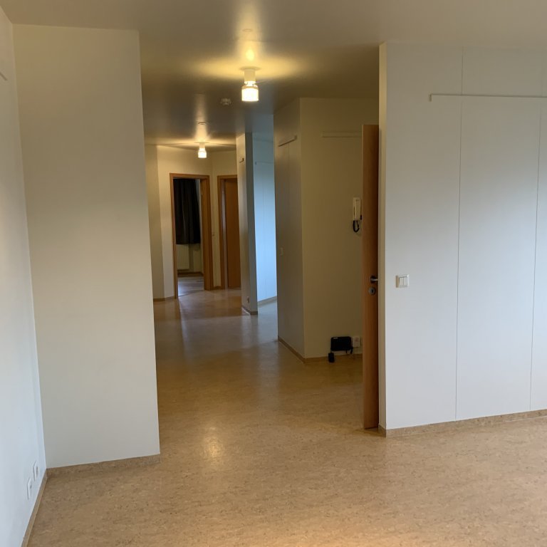 Hallway in a two-bedroom apartment