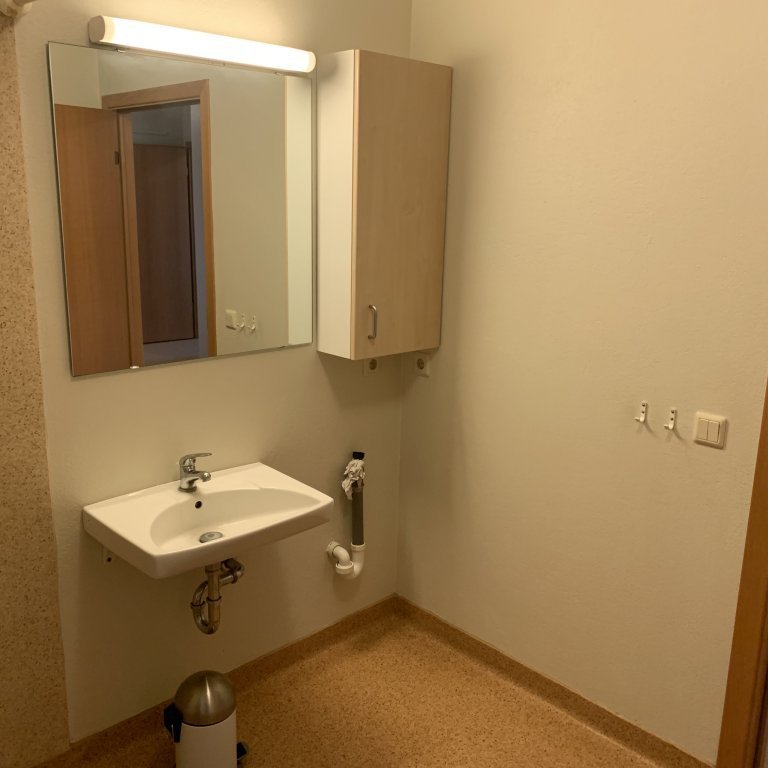 Bathroom in a two-bedroom apartment